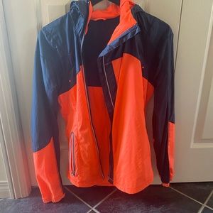 Get Up And Glow Jacket *Reflective 360 Navy/orange